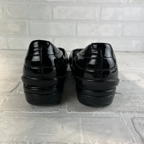 Dansko Shoes Womens 42 Black Patent Leather Ballet Flats Comfort Strappy 11.5 12