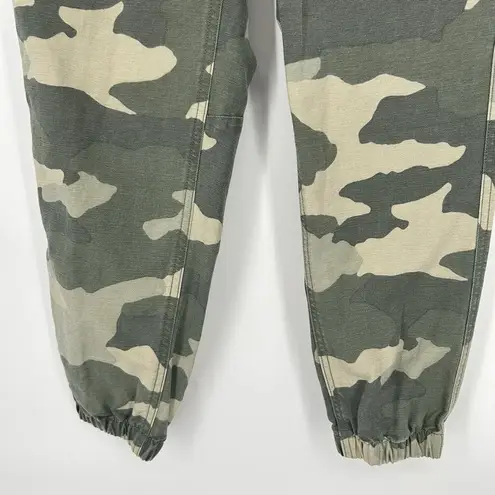 Aerie  Double Pocket Utility Jogger Camo Green Pull On Drawstring Size XS thumbnail 4