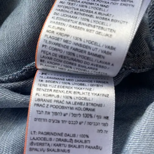 Superdry Desert T-shirt Chambray Indigo Dress