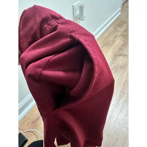 Nike  | Dri-FIT Women's Burgundy Athletic Workout Gym Running Shorts