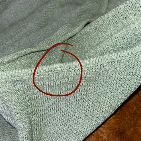 Fashion to figure New x Gabrielle Union Laha Cut-Out Sweater Dress in Sage Green - Image 12