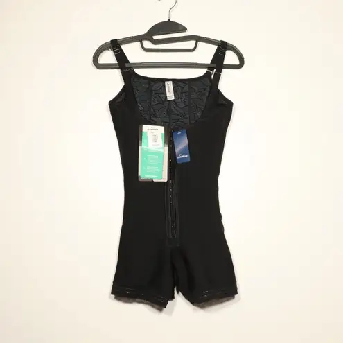 NWT Leonisa TopSculpt Boyshort Bottom Body Shaper with Firm Compression … Black Size XL