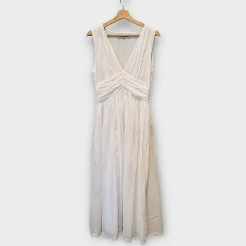 FAVORITE DAUGHTER The Eyes Only For You Midi Dress Size 6 White