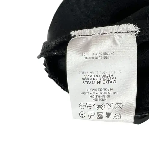 Stella McCartney Stella McCartney Dress Plunging V Neck Zipper Pockets Black Size 38 US 2 4 - Image 13