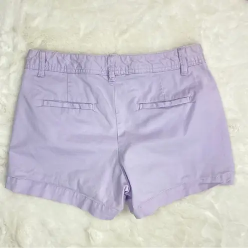 Gap  City Shorts Flat Front Chino Twill Lavender Purple 2