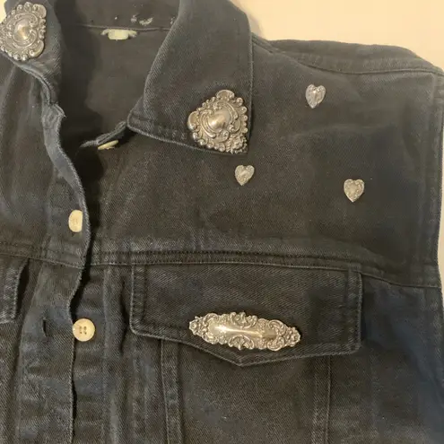 womens jacket Size Médium Color Black No Brand Is Nice, In Perfect Condition Size M