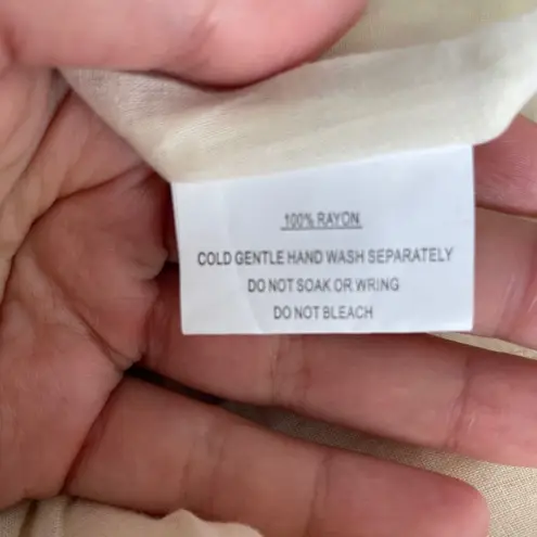 Hello Molly NWT Indikah by Angel Biba tied shoulder tent trapeze striped‎ midi dress