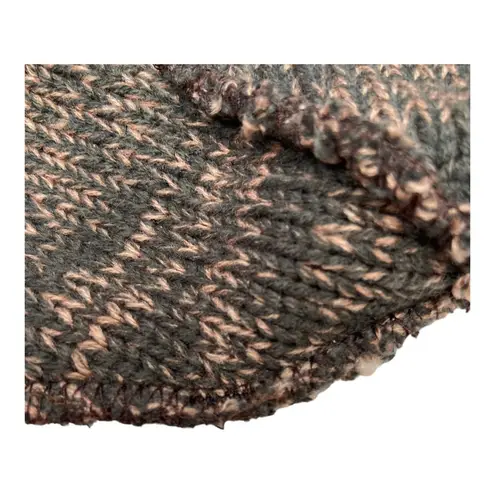 686 Unisex Brown Heather Black Knit Ski Snow Winter Beanie Hat