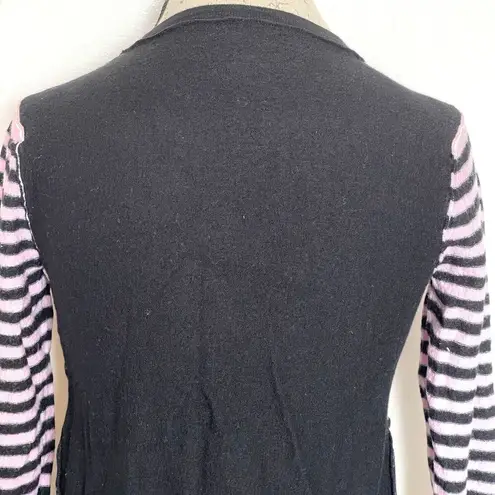 Sonia By Sonia Rykiel Sweater Sz Medium Striped Preppy Skater E Girl Punk Wool Multiple
