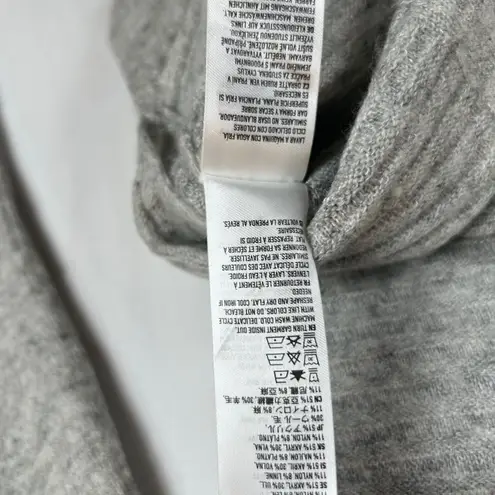 Royal Robbins V-Neck Gray Wool Blend Sweater Lightweight Womens Size L