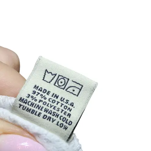 Sporty & Rich Wellness Club Cotton Blend Graphic Sweatpants Size XL Gray