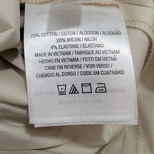 T Tahari Cream & Black Color block Sleeveless 3/4 Zip Dress Size 2 NWOT