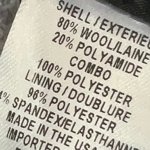 Milly  Runway Raquel Wool & Mesh Flared Mini Skirt Size 2 XS Designer Chic