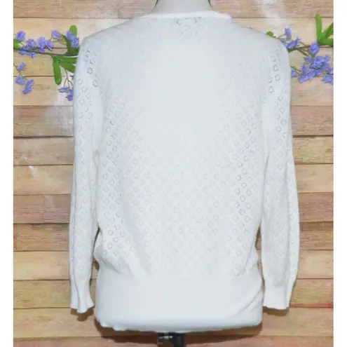 Outlander White Button Up Long Sleeve V
