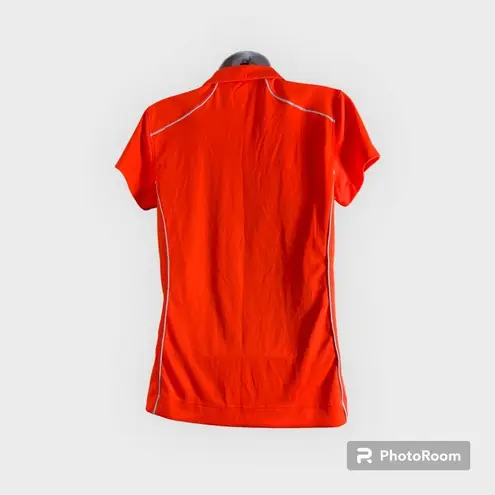 Slazenger  Orange Golf Polo Small