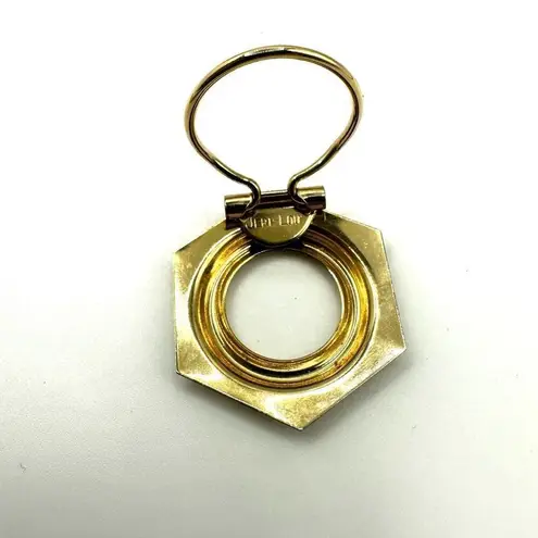 Jeri Lou gold tone scarf clip Gold