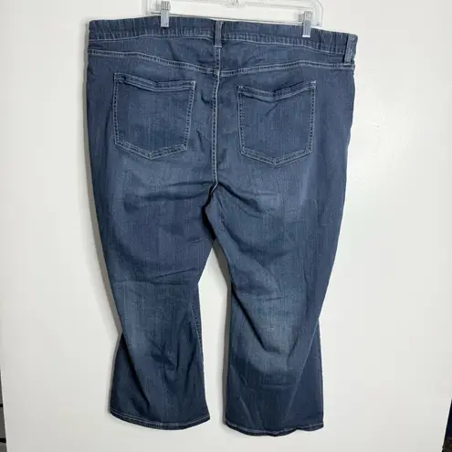 Stitch Fix Liverpool The Gia Glider Crop In Edgehill Wash Size 24W Blue