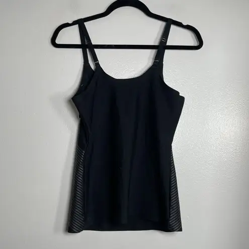 SPANX Invisible Supima Cotton Cami Large Black NEW Shapewear Tank Top Stretch - Image 5