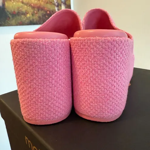 Maje Pink Platform Sandals Size 9.5