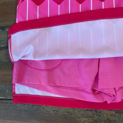 Golftini I Love Lucy Golf/Tennis Performance Skort SOLD OUT STYLE ~ Size 4 💚🍄 Pink