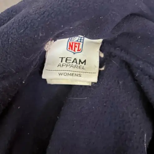 Denver Broncos navy blue pullover fleece