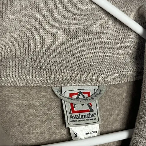 Avalanche Women's brown Utility Jacket Sweater