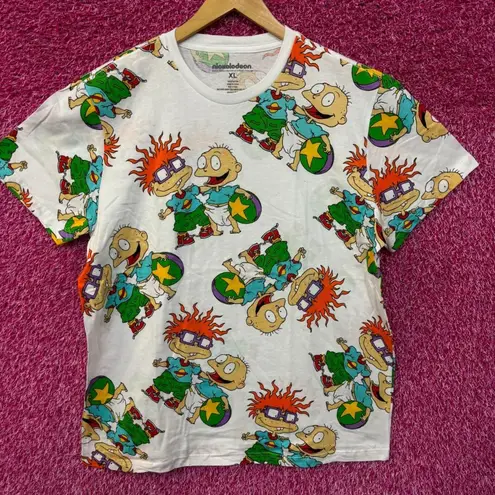 Nickelodeon Tommy and Chucky Rugrats All Over Tshirt size XL