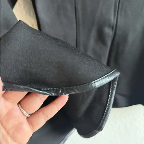 Chicwish Chic Black blouse with Ruffle Sleeves Size S