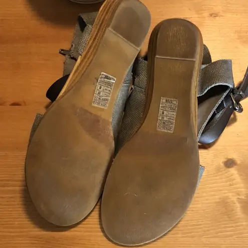 blowfish Vegan gladiator fabric sandal