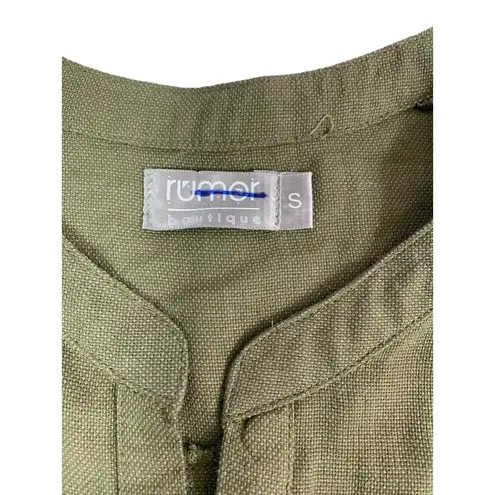 Rumor Women's Shorts Romper Green