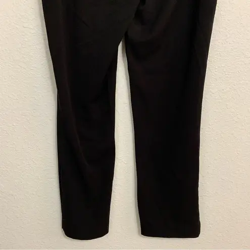 Maurice's  Solid Black Dress Pants Office Career Wear Size 4 Short