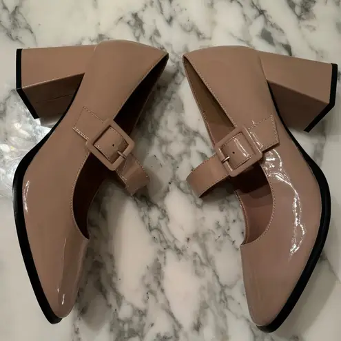 Linea Paolo 🆕 BELLE Patent Leather Square Toe Mary Jane Pumps NWOT 11
