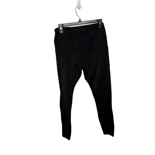 Don't Ache For A Better Body Black Leggings Womens Size Large Active Workout