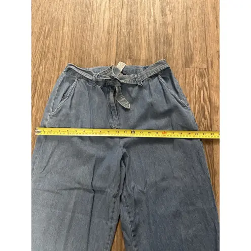 Y2K Vintage Sag Harbor Lightweight Cropped Jean Pants Women’s Size 14 Blue