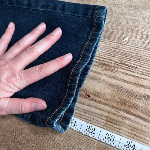 American Eagle Favorite Boyfriend Jean size 2 dark wash wide leg Blue