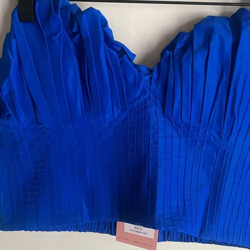 Cult Gaia Andra Corset Top in canal