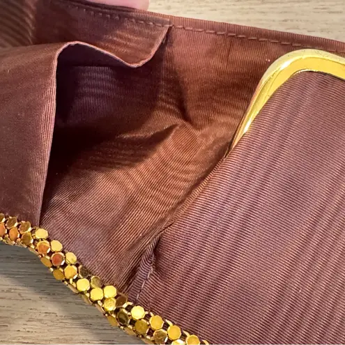 Whiting & Davis Gold Mesh Mates Wallet 1950s Bifold Change Purse Vintage - Image 8