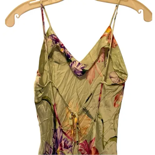 Victoria's Secret  Gold Label Silk Floral Negligee