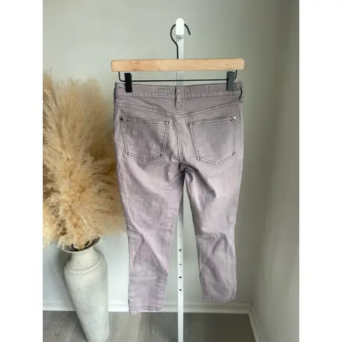 Pilcro and the Letterpress  Stet Gray Cropped Jeans Size 25