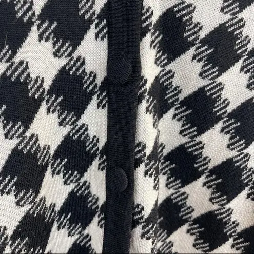 Pendleton 100% Merino Wool Houndstooth Cardigan Women’s Size LP