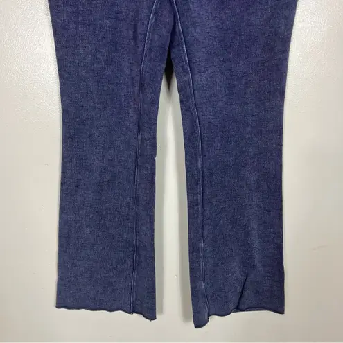 Free People Movement Wild Side High Rise Cropped Sweatpants Medium Boho Purple