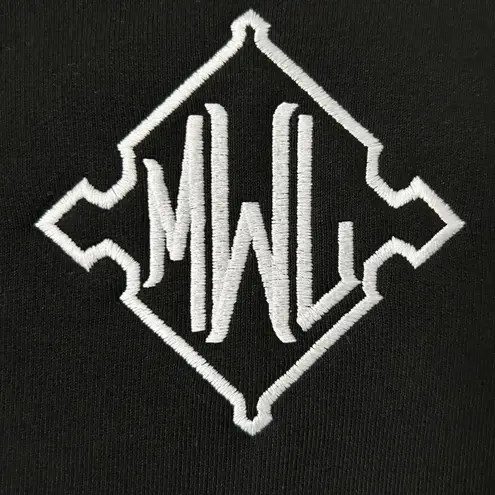 Frank & Eileen Effie Long-Sleeve Funnel Neck Capelet Black Triple Fleece Size L