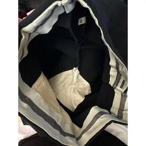 Vintage 70's Helanca of Austria Wool black high waist stirrup pants size small