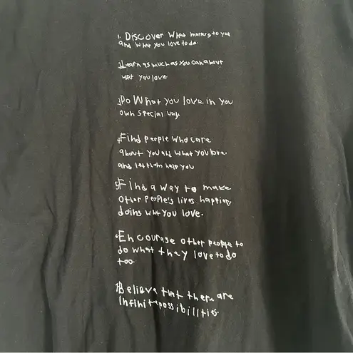 🦋 We are Lions Black Short Sleeve Crew Neck Tee Inspirational Casual XL Neutral