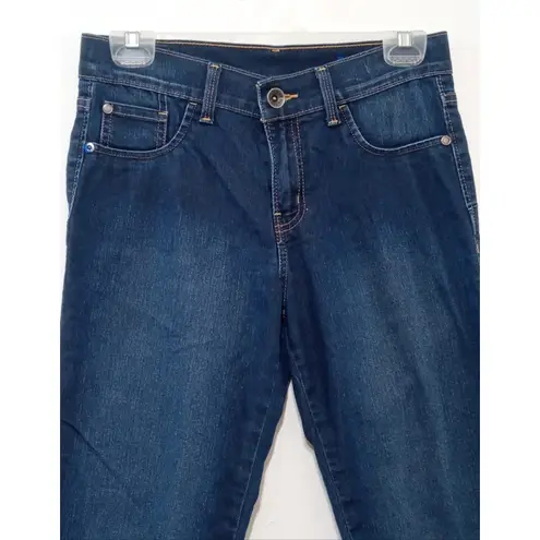 Women's Skinny Jeans Oggi Milah Stretch Denim Push Up Blue Size 7