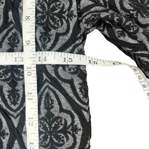 INC Women's Damask Faux Leather Lined Long