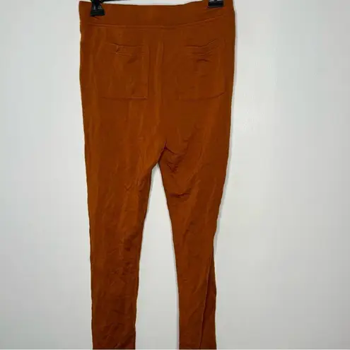 Lou & grey  burnt orange sweatpants size small petite