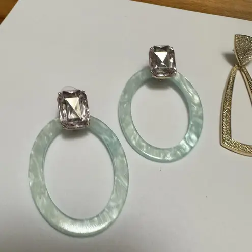 Sugarfix Lot Of 2 Rhinestone Dangle Drop Pierced Earrings 1 By