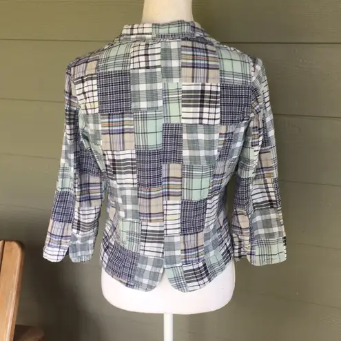 FOR THE REPUBLIC Patchwork Cropped Jacket