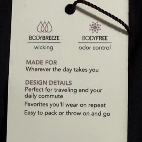 CALIA size small double scoop neck pure black dress wicking odor control casual